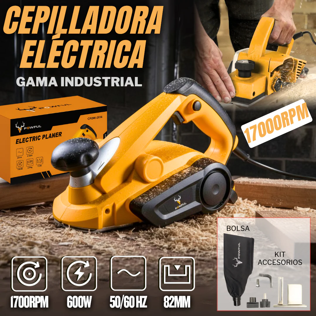 CEPILLADORA ELÉCTRICA 17000RPM AMERICANO🇺🇸 | ENVÍO GRATIS