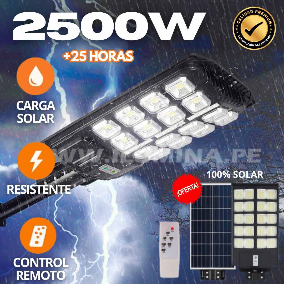 luminaria solar 1000 wats 🌞 envio gratis