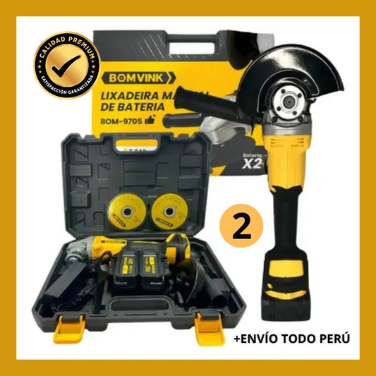 AMOLADORA INALÁMBRICA PROFESIONAL AMERICANA 🇺🇸🔥 | ENVÍO GRATIS