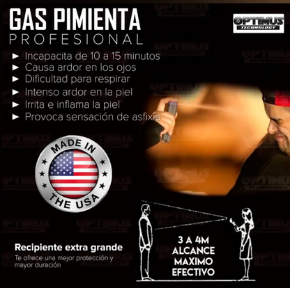 GAS POLICÍA™ Reduce los robos en un 85% | ENVÍO GRATIS ✨