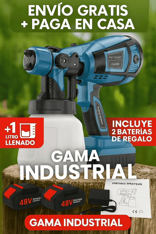 SprayMaster PRO™ AMERICANA 🇺🇸 + 2 BATERÍAS NUEVO