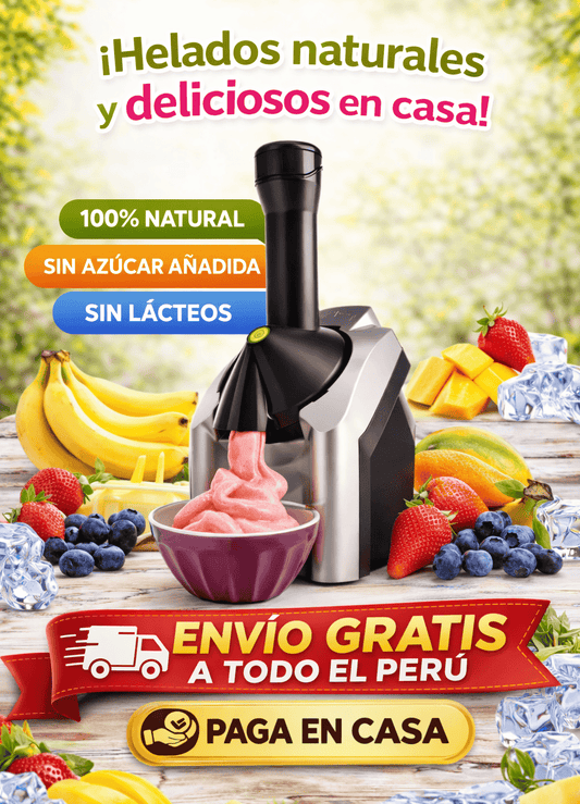 Maquina Helados de Frutas Saludables 3 en 1 🔥 Promo Verano