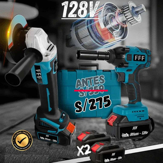 SUPER DÚO - AMOLADORA MÁS LLAVE DE IMPACTO AMERICANO 🇺🇸 | ENVÍO GRATIS