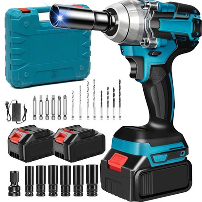 LLAVE DE IMPACTO INALÁMBRICO AMERICANO 🇺🇸 + ACCESORIOS GRATIS