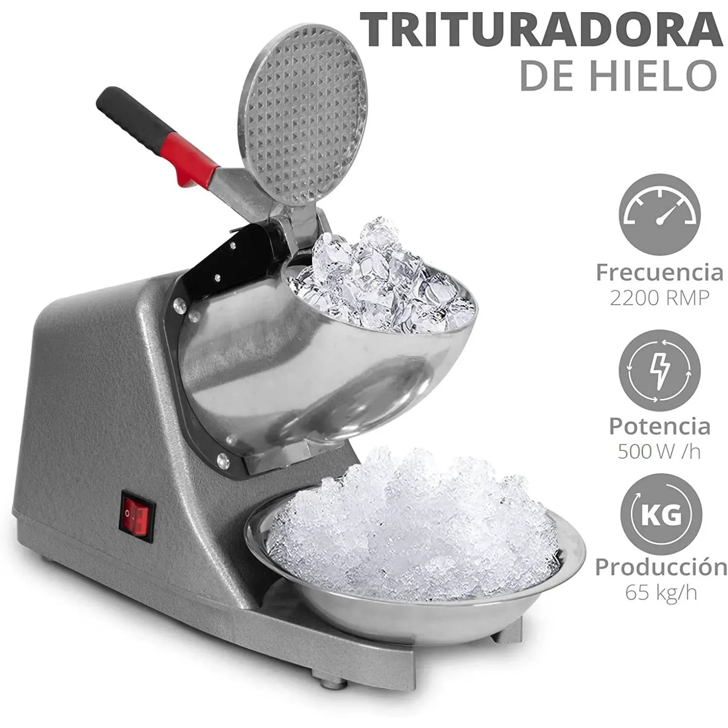 Moledor pica Hielo Eléctrico triturador