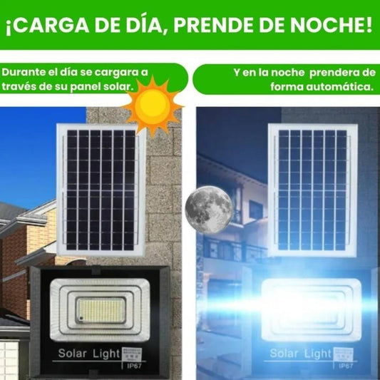 🔋 REFLECTOR LED SOLAR EXTERIORES 500W | ORIGINAL™ 🌞