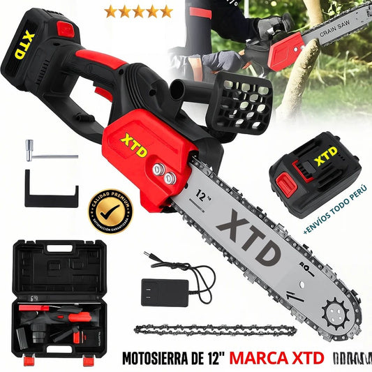 MOTOSIERRA PROFESIONAL MARCA XTD 12 IN - ELÉCTRICA PORTÁTIL AMERICANO 🇺🇸 🔥